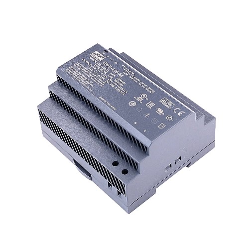 HDR-150-24 MEANWELL 24VDC 5.31A 127.4W 115VAC/6.25A 150W 230VAC Ultra Slim Step Shape DIN Rail Power Supply - HDR-150-24 | StepperOnline AU