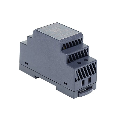 HDR-30-15 MEANWELL 30W 15VDC 2A 115/230VAC Ultra Slim Step Shape DIN Rail Power Supply - HDR-30-15 | StepperOnline AU