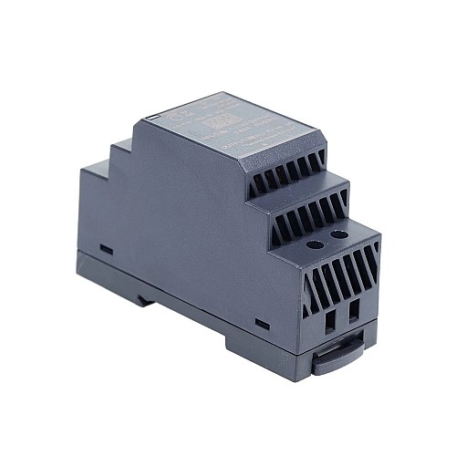 HDR-30-5 MEANWELL 15W 5VDC 3A 115/230VAC Ultra Slim Step Shape DIN Rail Power Supply - HDR-30-5 | StepperOnline AU