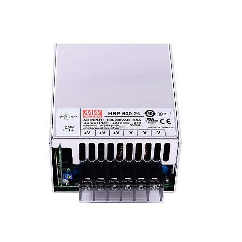 HRP-600-24 | HRP-600-24 MEANWELL 648W 27A 24V Single Output With PFC ...