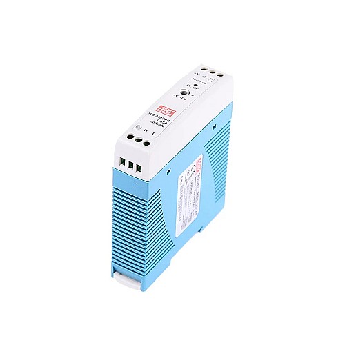 MDR-20-24 MEANWELL 20W 24VDC 1A 115/230VAC DIN Rail Power Supply - MDR-20-24 | StepperOnline AU