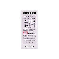 MDR-40-12 MEANWELL 40W 12VDC 3.33A 115/230VAC DIN Rail Power Supply