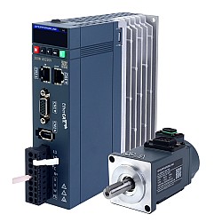 A6 Series 100W EtherCAT AC Servo Motor Kit 3000rpm 0.32Nm 17-Bit Absolute Encoder IP67