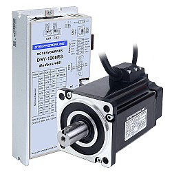 DSY Series 1000W RS485 DC Servo Motor 24-70VDC 3.20Nm 3000rpm 17-Bit Incremental Encoder IP65