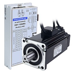 DSY Series 1000W RS485 DC Servo Motor 24-70VDC 3.20Nm w/ Brake 3000rpm 17-Bit Incremental Encoder IP65