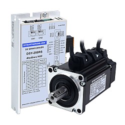 DSY Series 200W RS485 DC Servo Motor 24-70VDC 0.637Nm w/ Brake 3000rpm 17-Bit Incremental Encoder IP65