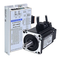 DSY Series 400W RS485 DC Servo Motor 24-70VDC 1.27Nm 3000rpm 17-Bit Incremental Encoder IP65