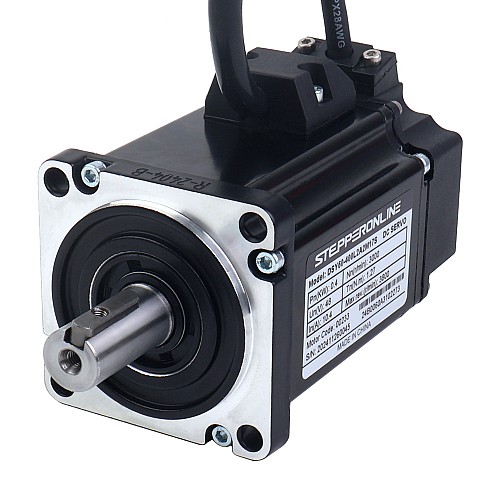 DSY Series 400W RS485 DC Servo Motor 24-70VDC 1.27Nm 3000rpm 17-Bit Incremental Encoder IP65 - DSY-RS400L2A2-M17S | StepperOnline AU