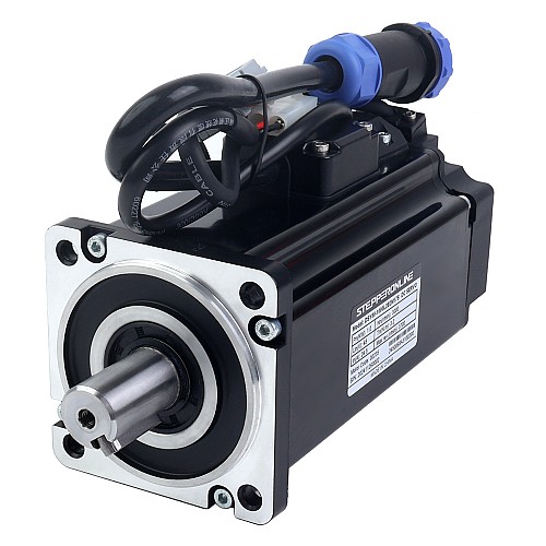 DSY Series 1000W RS485 DC Servo Motor 24-70VDC 3.20Nm w/ Brake 3000rpm 17-Bit Incremental Encoder IP65 - DSY-RS1000L2B2-M17S | StepperOnline AU