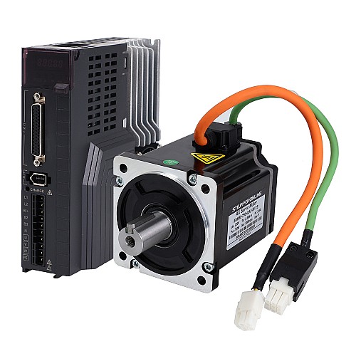 E6 Series 750W AC Servo Motor Kit 3000rpm 2.39Nm 17-Bit Encoder IP65 - E6-RS750H2A2-M17S | StepperOnline AU