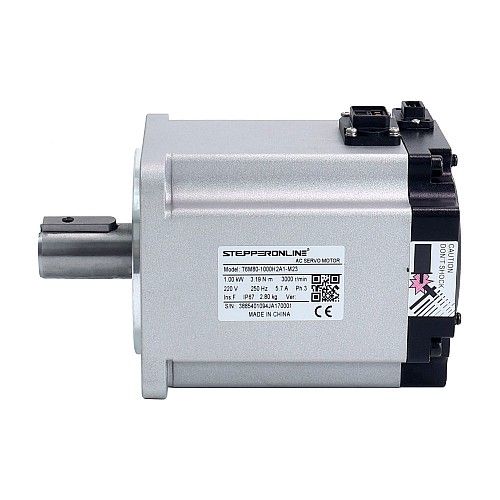 T6 Series 1000W AC Servo Motor Kit 3000rpm 3.18Nm 23-Bit Encoder IP67 - T6-RS1000H2A1-M23 | StepperOnline AU