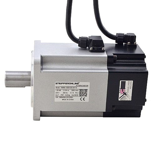 T6 Series 1000W AC Servo Motor Kit 3000rpm 3.19Nm w/ Brake 17-Bit Encoder IP65 - T6-RS1000H2B3-M17S | StepperOnline AU