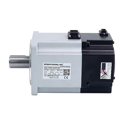 T6 Series 750W AC Servo Motor Kit 3000rpm 2.39Nm w/ Brake 23-Bit Encoder IP67 - T6-RS750H2B1-M23 | StepperOnline AU