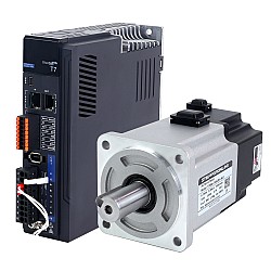 T7 Series EtherCAT 750W AC Servo Motor Kit 3000rpm 2.39Nm w/ Brake 23-Bit Encoder IP67