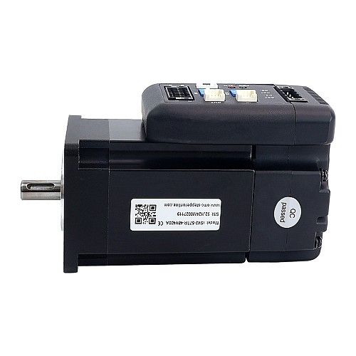 400W Integrated DC Servo Motor 1.27Nm(179.85oz.in) 3000rpm 24-60VDC with Modbus RS485 - iSV2-57TR-48V400A | StepperOnline AU