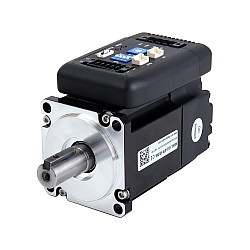 200W Integrated DC Servo Motor 0.64Nm(90.63oz.in) 3000rpm 24-70VDC with Modbus RS485