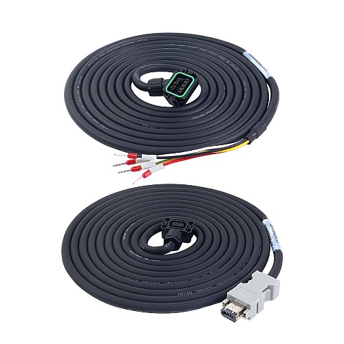 A6 Series Servo Motor and Encoder Cables with 5m & 10m Length Only for Replacing - A6-ME-CABLE | StepperOnline