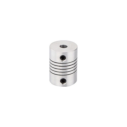 6.35mm - 10mm Flexible Coupling 18x25mm CNC Stepper Motor Shaft Coupler - ST-FC07 | StepperOnline AU