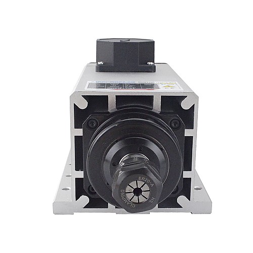 CNC Spindle Motor Air Cooled 380V 3.5KW 18000RPM 300Hz ER20 Collet - GDZ105x102L-3.5C4 | StepperOnline AU