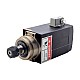 Square Spindle Motor Air Cooled 110V 1.5KW 24000RPM 400Hz ER20 Collet CNC Engraving Router Milling Grinding Machine STEPPERONLINE CNC VFD Motor 110V AC Spindle 4 Bearings - GDZ93x82-1.5A4 | StepperOnline AU