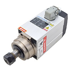 CNC Spindle Motor Air Cooled 220V 1.5KW 18000RPM 300Hz ER20 Collet