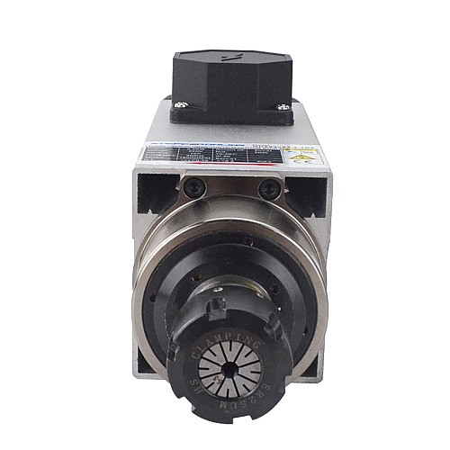 CNC Spindle Motor Air Cooled 220V 2.2KW 18000RPM 300Hz ER25 Collet - GDZ93x82-2.2B4 | StepperOnline AU