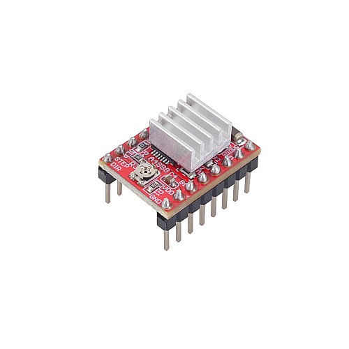 A4988 Stepper Motor Driver Module with Heat Sink for 3d Printer Reprap (Pack of 5 Pcs) - 5-A4988 | StepperOnline AU