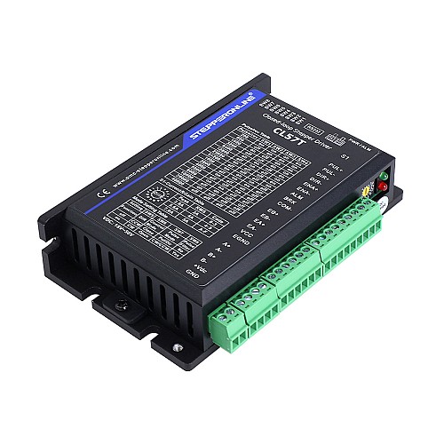 Closed Loop Stepper Driver V4.1 0-8.0A 24-48VDC for Nema 17, 23, 24 Stepper Motor - CL57T-V41 | StepperOnline AU