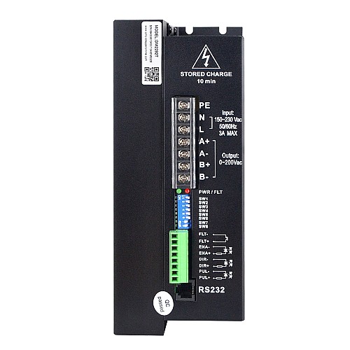 Digital Stepper Driver 0.5-8.2A 180-240VAC for Nema 34,42 Stepper Motor - DM2282T | StepperOnline AU