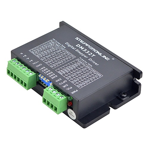 Digital Stepper Drive 1.0-3.2A 10-30VDC for Nema 17, 23 Stepper Motor - DM332T | StepperOnline AU