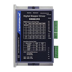 Modbus RS485 Stepper Driver 2.1-8.2A 18-80VAC or 30-110VDC for Nema 34 Stepper Motor