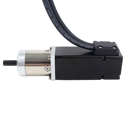 Nema 11 Closed-loop Geared Stepper L=51mm Gear Raio 14:1 Encoder 1000PPR(4000CPR) - 11HS20-1004D-E1000-PG14 | StepperOnline AU