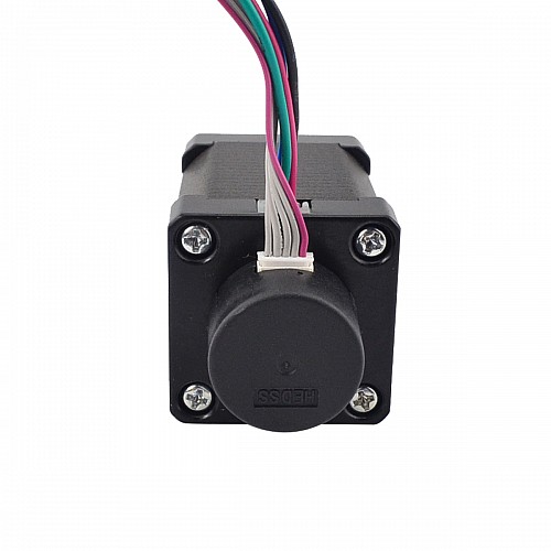 Nema 14 Closed Loop Stepper Motor 40Ncm(56.64oz.in) Encoder 300PPR - 14HS20-1504D-E22-300 | StepperOnline AU