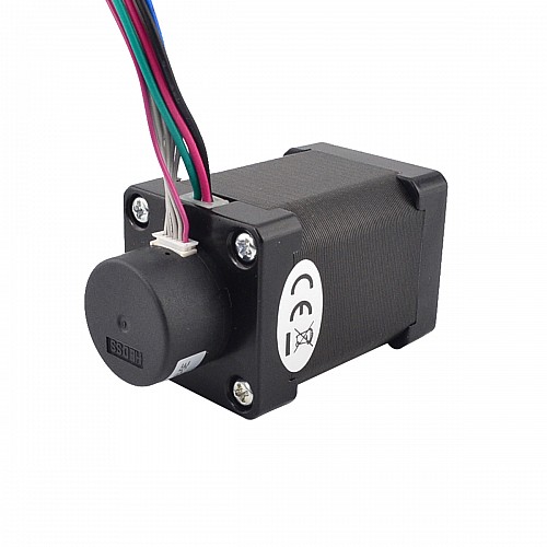 Nema 14 Closed Loop Stepper Motor 40Ncm(56.64oz.in) Encoder 300PPR - 14HS20-1504D-E22-300 | StepperOnline AU