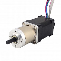 Nema 14 Closed-loop Geared Stepper L=51mm Gear Raio 14:1 Encoder 300CPR