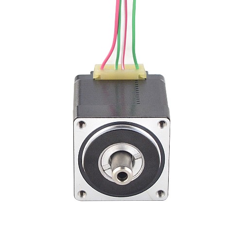 Dual Shaft Nema 11 Hollow Shaft Stepper Motor Bipolar 6Ncm(8.5oz.in) 1.0A 28x28x32mm - 11HS13-1004H | StepperOnline AU