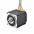 Dual Shaft Nema 11 Hollow Shaft Stepper Motor Bipolar 6Ncm(8.5oz.in) 1.0A 28x28x32mm