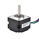 Nema 14 Bipolar 1.8deg 12.5Ncm(17.7oz.in) 1.0A 35x35x28mm 4 Wires - 14HS11-1004S | StepperOnline AU