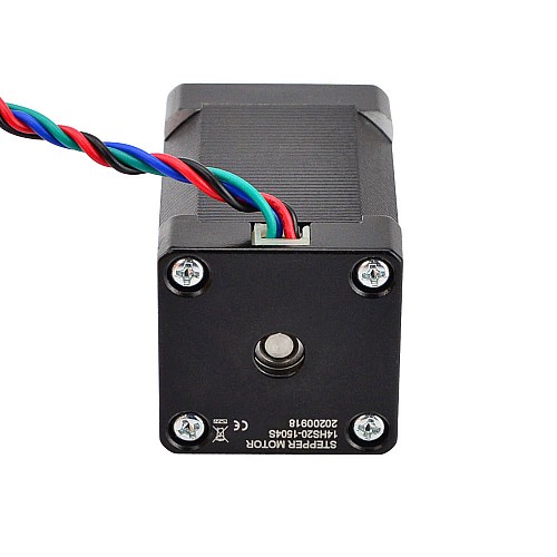 Nema 14 Bipolar 1.8deg 40Ncm(56.64oz.in) 1.5A 35x35x52mm 4 Wires - 14HS20-1504S | StepperOnline AU