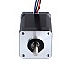 E Series Nema 17 Stepper Motor 1.8deg 60Ncm(84.97oz.in) 2.1A 42x42x60mm 4 Wires - 17HE24-2104S | StepperOnline AU