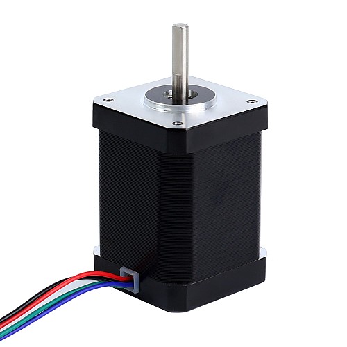 E Series Nema 17 Stepper Motor 1.8deg 60Ncm(84.97oz.in) 2.1A 42x42x60mm 4 Wires - 17HE24-2104S | StepperOnline AU