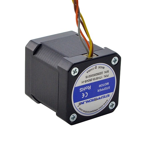 Nema 17 High Temp Voron Stepper Motor 55Ncm(77.93oz.in) Insulation Class H 180C - 17HS19-2504S-H | StepperOnline AU