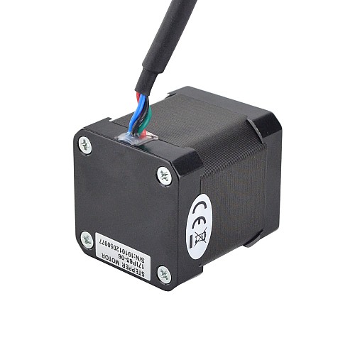 P Series IP65 Waterproof Nema 17 Stepper Motor 2.0A 0.59Nm(83.57oz.in) - 17IP65-06 | StepperOnline AU