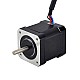 P Series IP65 Waterproof Nema 17 Stepper Motor 2.0A 0.59Nm(83.57oz.in) - 17IP65-06 | StepperOnline AU