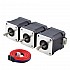 AU On Sale - 3pcs E Series Nema 17 Bipolar 55Ncm(77.88oz.in) 2A 42x42x48mm 4 Wires w/ 1m Cable & Connector