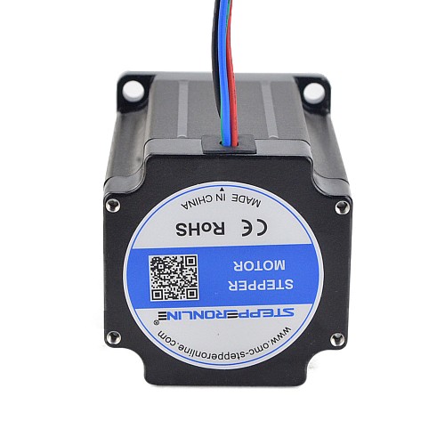 P Series Nema 23 Bipolar 1.8deg 1.85Nm(261.98oz.in) 2.8A 57x57x76mm 4 Wires - 23HP30-2804S | StepperOnline AU