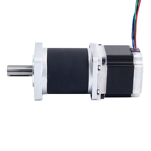 Nema 23 Stepper Motor L=55mm Gear Ratio 100:1 High Precision Planetary Gearbox - 23HS22-2804S-HG100 | StepperOnline AU