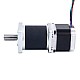 Nema 23 Stepper Motor L=55mm Gear Ratio 100:1 High Precision Planetary Gearbox - 23HS22-2804S-HG100 | StepperOnline AU