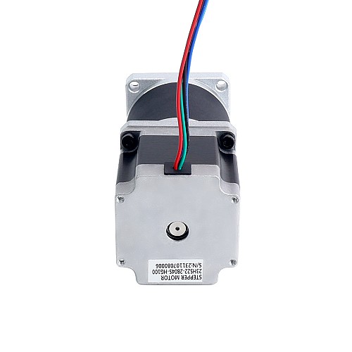 Nema 23 Stepper Motor L=55mm Gear Ratio 100:1 High Precision Planetary Gearbox - 23HS22-2804S-HG100 | StepperOnline AU