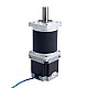 Nema 23 Stepper Motor L=55mm Gear Ratio 100:1 High Precision Planetary Gearbox - 23HS22-2804S-HG100 | StepperOnline AU